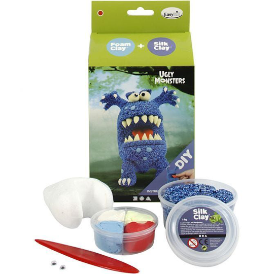 Foam Clay Funny Friends Monster, Sininen