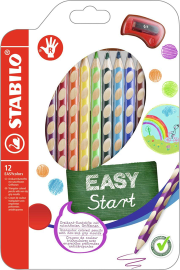 STABILO Ergonomiset Värikynät Oikeakätisille 12-Pack