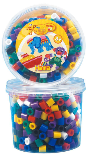 Hama Maxi Askarteluhelmet 600 kpl Mix 00