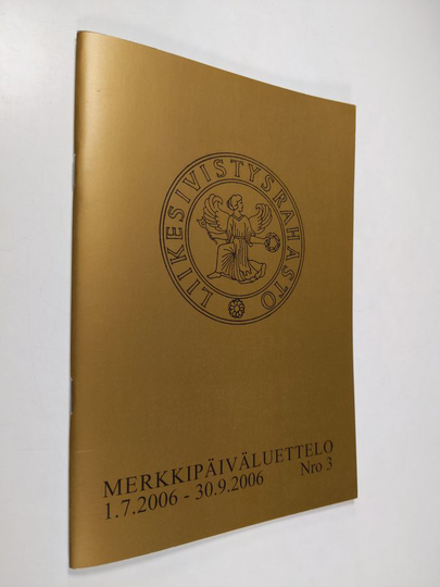 Kari Asp : Merkkipäiväluettelo nro 3 : 1.7.2006-30.9.2006