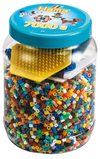 Hama Midi Askarteluhelmet 7000 Kpl, Sininen