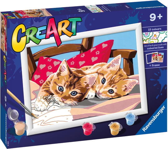 Ravensburger CreArt Maalaussetti Kissanpennut