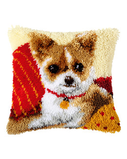 Ryijytyynynpäällinen Chihuahua