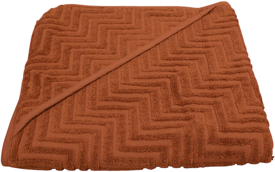 FILIBABBA Huppupyyhe Zigzag, Rust