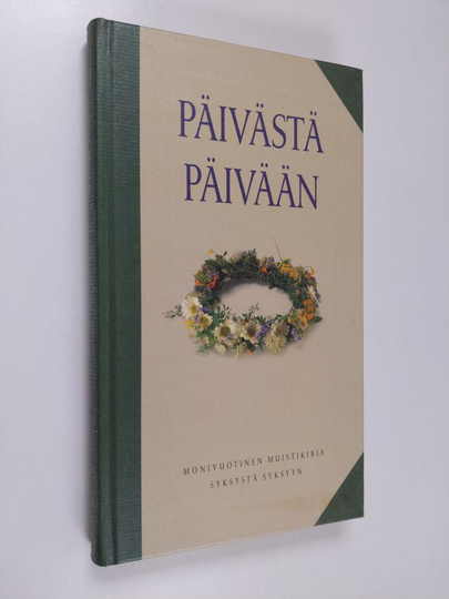 Anja Salokannel (toim.) : Päivästä päivään : monivuotinen muistikirja syksystä syksyyn