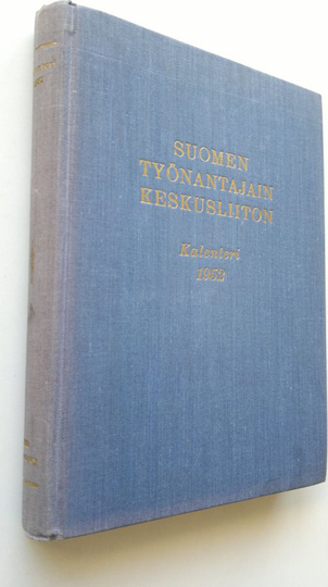 Suomen työnantajain keskusliiton kalenteri 1952
