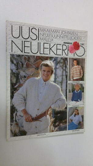 Uusi neulekerho 7/87 (Heinäkuu)