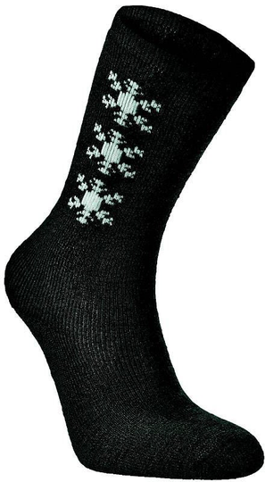 Seger Lillen Laskettelusukat, Black 22-24