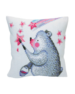Tyynynpäällinen Roosat tähdet