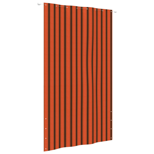 vidaXL Parvekkeen suoja oranssi ja ruskea 160x240 cm Oxford kangas