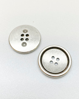 Nappi 22 mm hopea