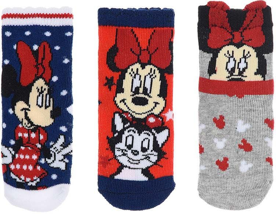 Disney Minni Hiiri Sukat 3-pack, 0-6 Månader