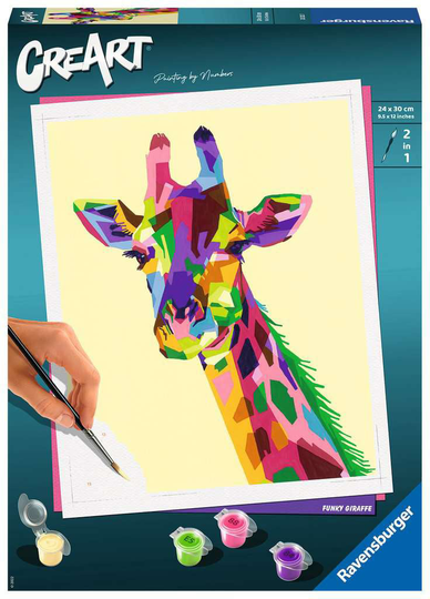 Ravensburger CreArt Funky Giraff Maalaussetti