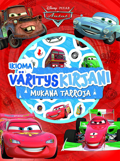 Disney Autot Ikioma Värityskirjani