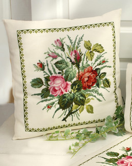 Tyynynpäällinen Ruusun tuoksu