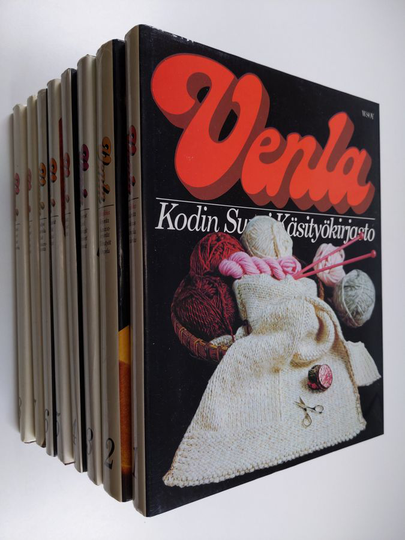 Maija Nieminen : Venla : kodin suuri käsityökirjasto 1-8