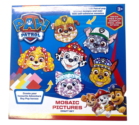 Ryhmä Hau Mosaic PAWfect Pup Askartelusetti Tarra-arkki