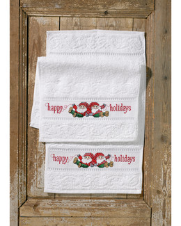 Pyyhkeet Happy holidays 2/pak.