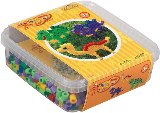Hama Maxi Helmilaatikko Dinosaurukset 600 kpl