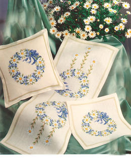 Tyynynpäällinen Luonnonkukat aida