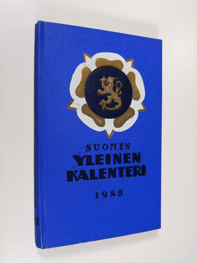 Suomen yleinen kalenteri 1925 : almanakka ja vuosikirja : kahdeksas vuosikerta