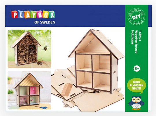Playbox Askartelusetti Puutalo