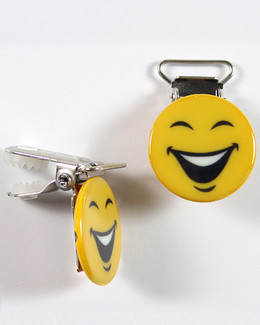 Klipsi Emoji Happy 18 mm