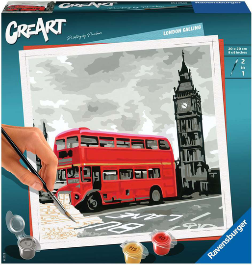 Ravensburger CreArt London Calling Maalaussetti