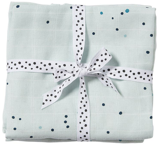 Done By Deer Liinat Dreamy Dots 120x120 2-pack, Blue