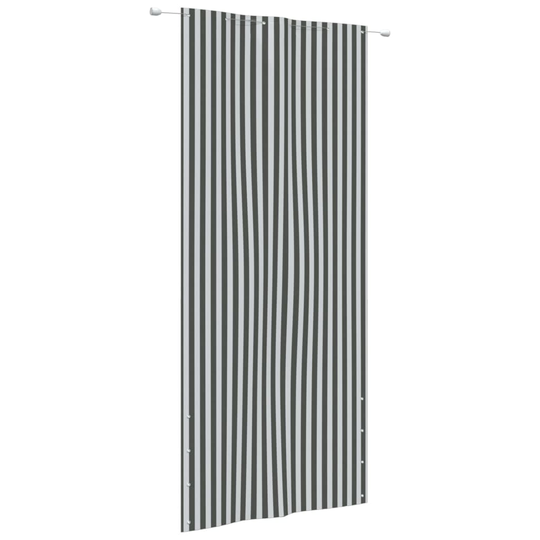 vidaXL Parvekkeen suoja antrasiitti/valkoinen 120x240 cm Oxford kangas