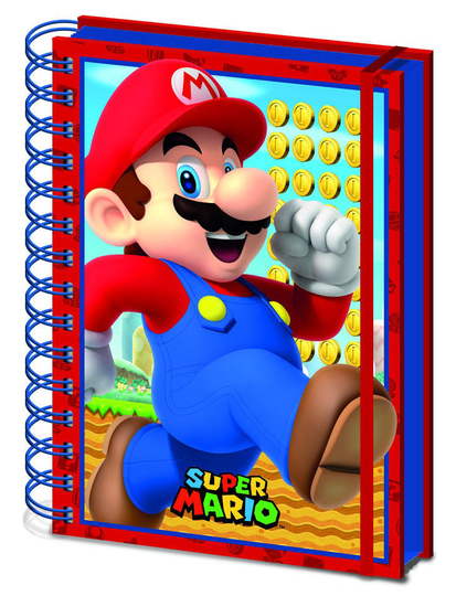 Super Mario Muistikirja A5