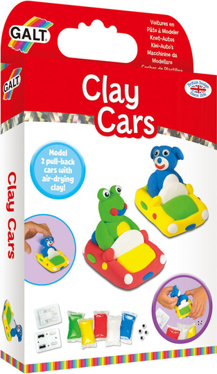 Galt Muovailuvahasetti Autot