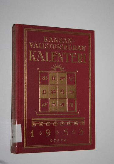 Kansanvalistusseuran kalenteri 1953