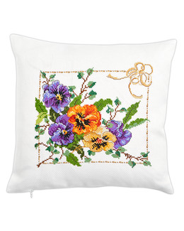 Tyynynpäällinen Keto orvokit
