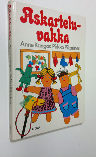 Anne Kangas : Askarteluvakka : ohjeita lasten käsitöihin ja askarteluun