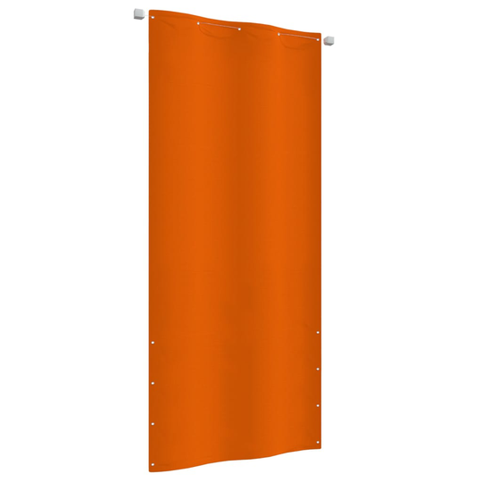 vidaXL Parvekkeen suoja oranssi 100x240 cm Oxford kangas