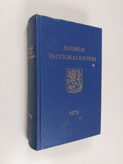 Suomen valtiokalenteri vuosi 1975