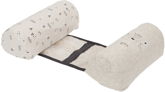 BimbiPirulos Kierimistä Estävä Tyyny, White/Linen