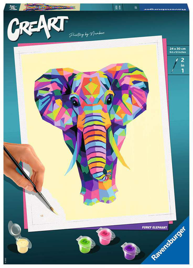 Ravensburger CreArt Funky Elefant Maalaussetti