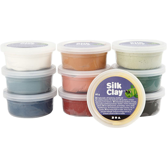 Silk Clay Muovailumassat Murretut Värit