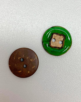 Nappi 18 mm vihreä