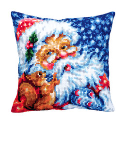 Tyynynpällinen Joulupukki