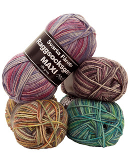 Lanka Raggsocksgarn Maxi Multi 150 g
