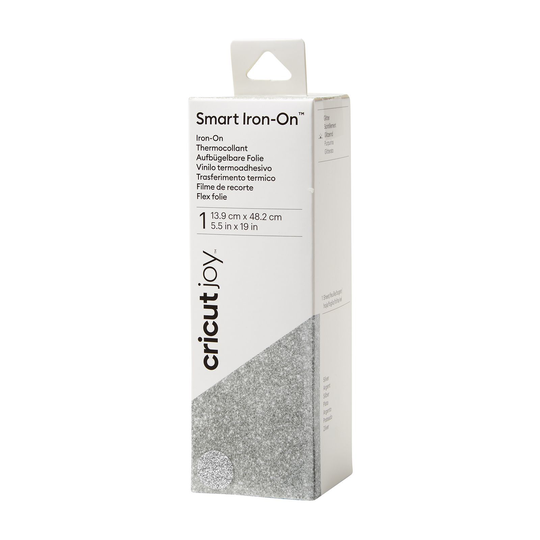 Cricut Joy Smart Iron-On, Glitter Silver