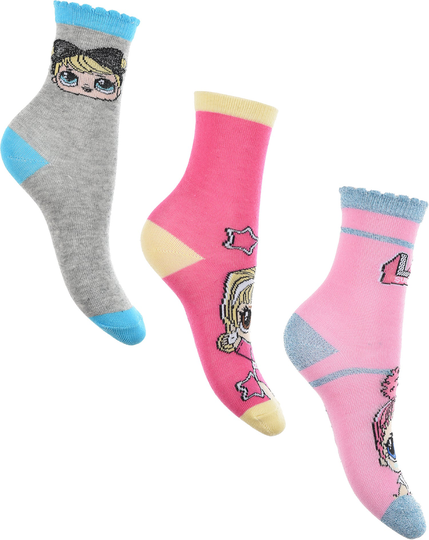 L.O.L. Surprise! Sukat 3-pack, Pink, 23-26