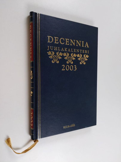 Decennia juhlakalenteri 2003