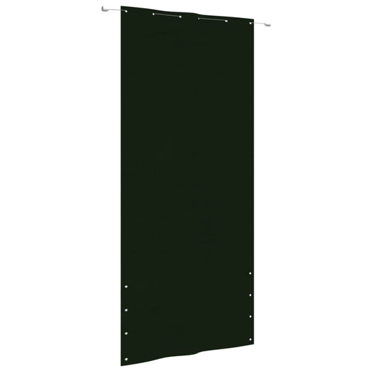 vidaXL Parvekkeen suoja tummanvihreä 120x240 cm Oxford kangas