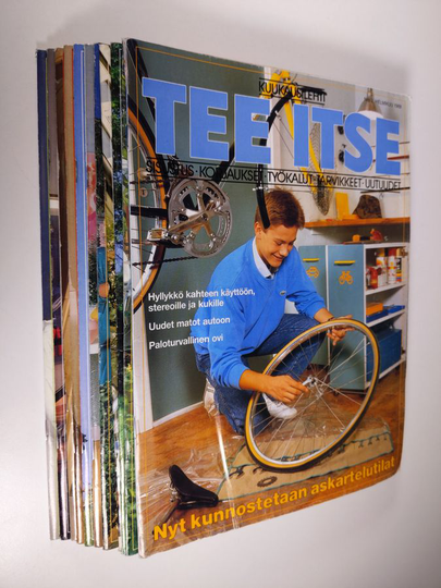 Tee itse vuosikerta 1988 (puuttuu numero 1)