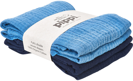 Pippi Musliiniliinat 4-pack, Dark Blue