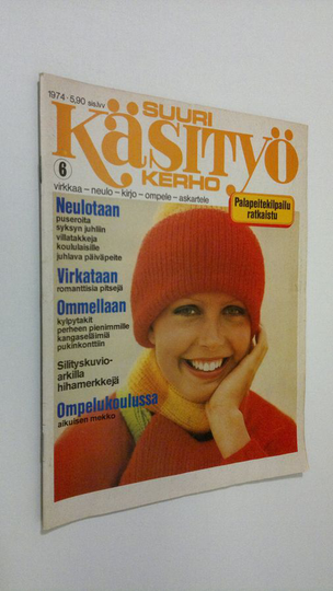 Suuri käsityökerho n:o 6/1974